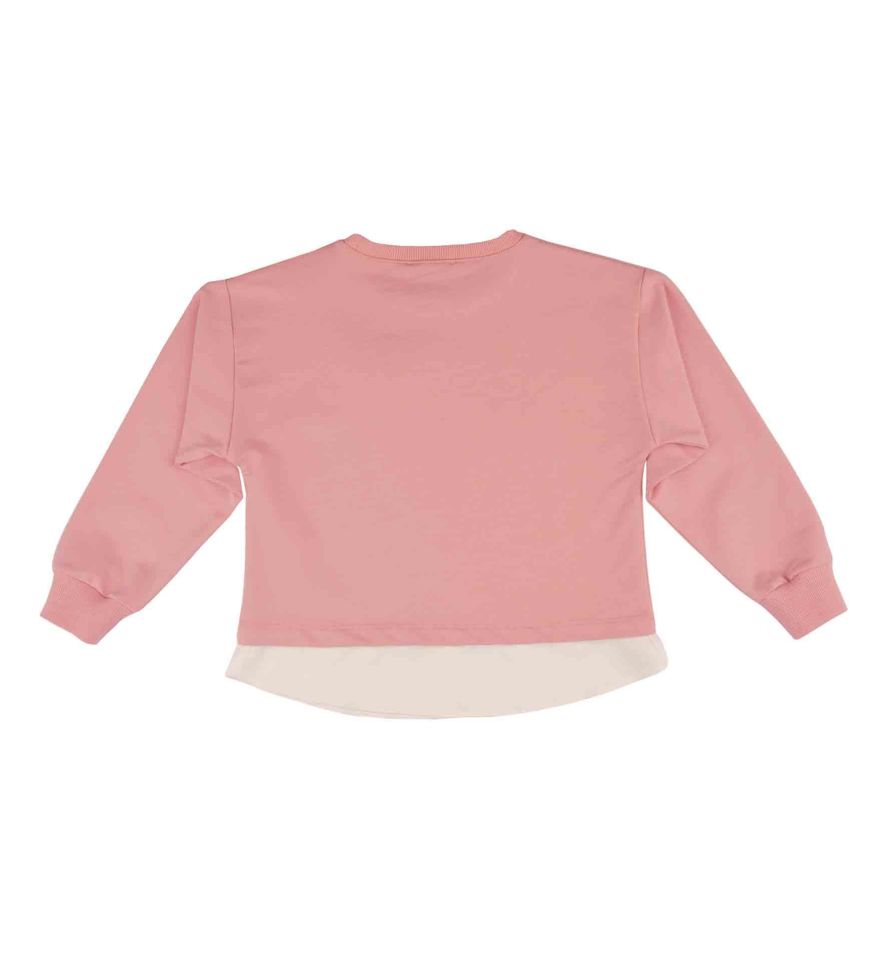 KIZ ÇOCUK BASKILI SWEATSHIRT