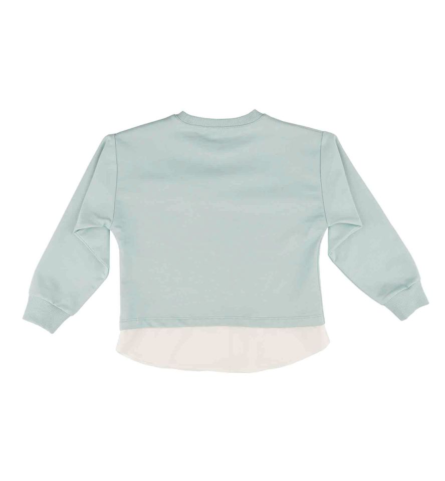 KIZ ÇOCUK BASKILI SWEATSHIRT