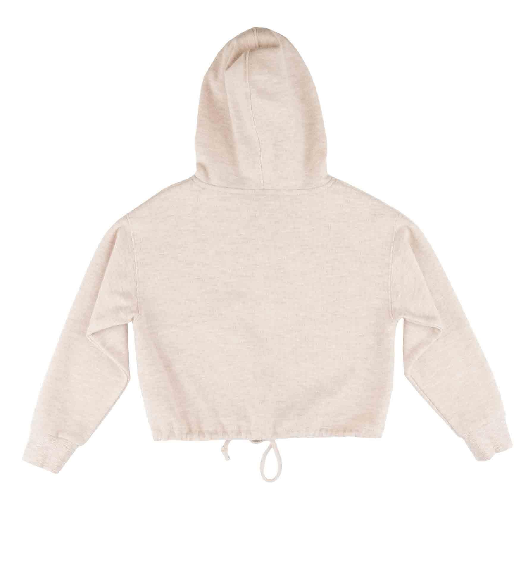 KIZ ÇOCUK ÖNÜ DÜĞMELİ SWEATSHIRT
