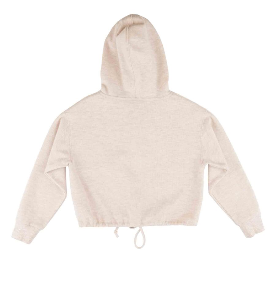 KIZ ÇOCUK ÖNÜ DÜĞMELİ SWEATSHIRT