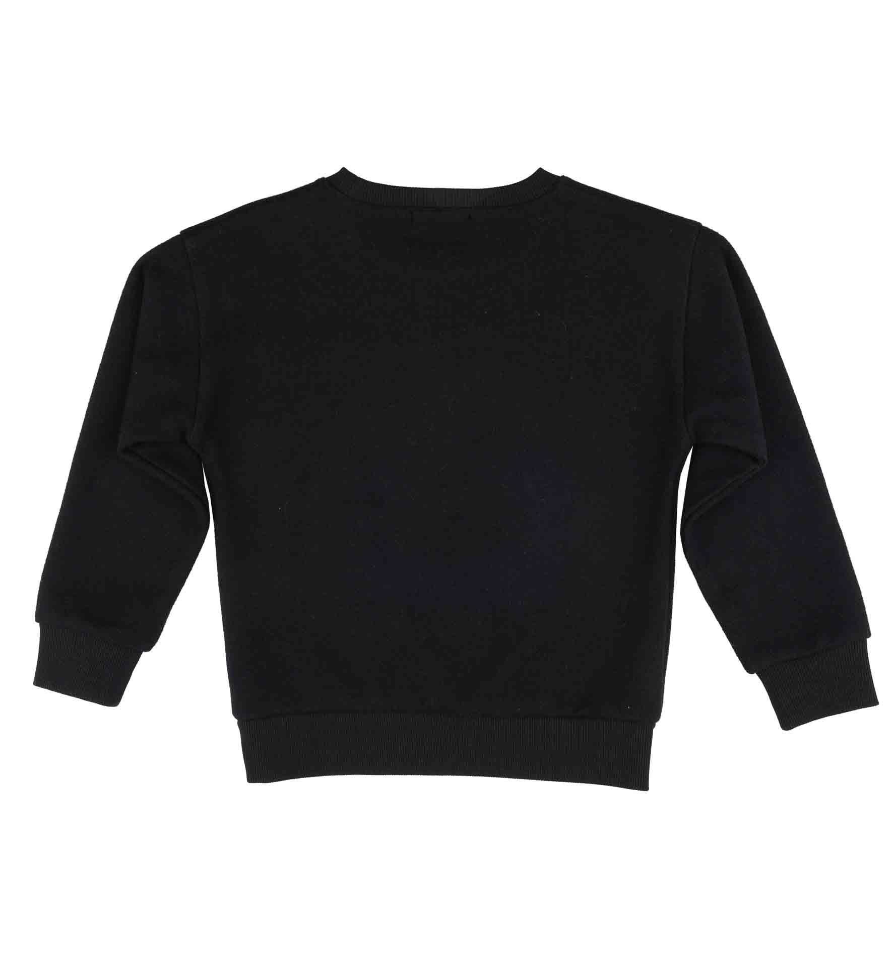 KIZ ÇOCUK PÜSKÜL DETAYLI SWEATSHIRT