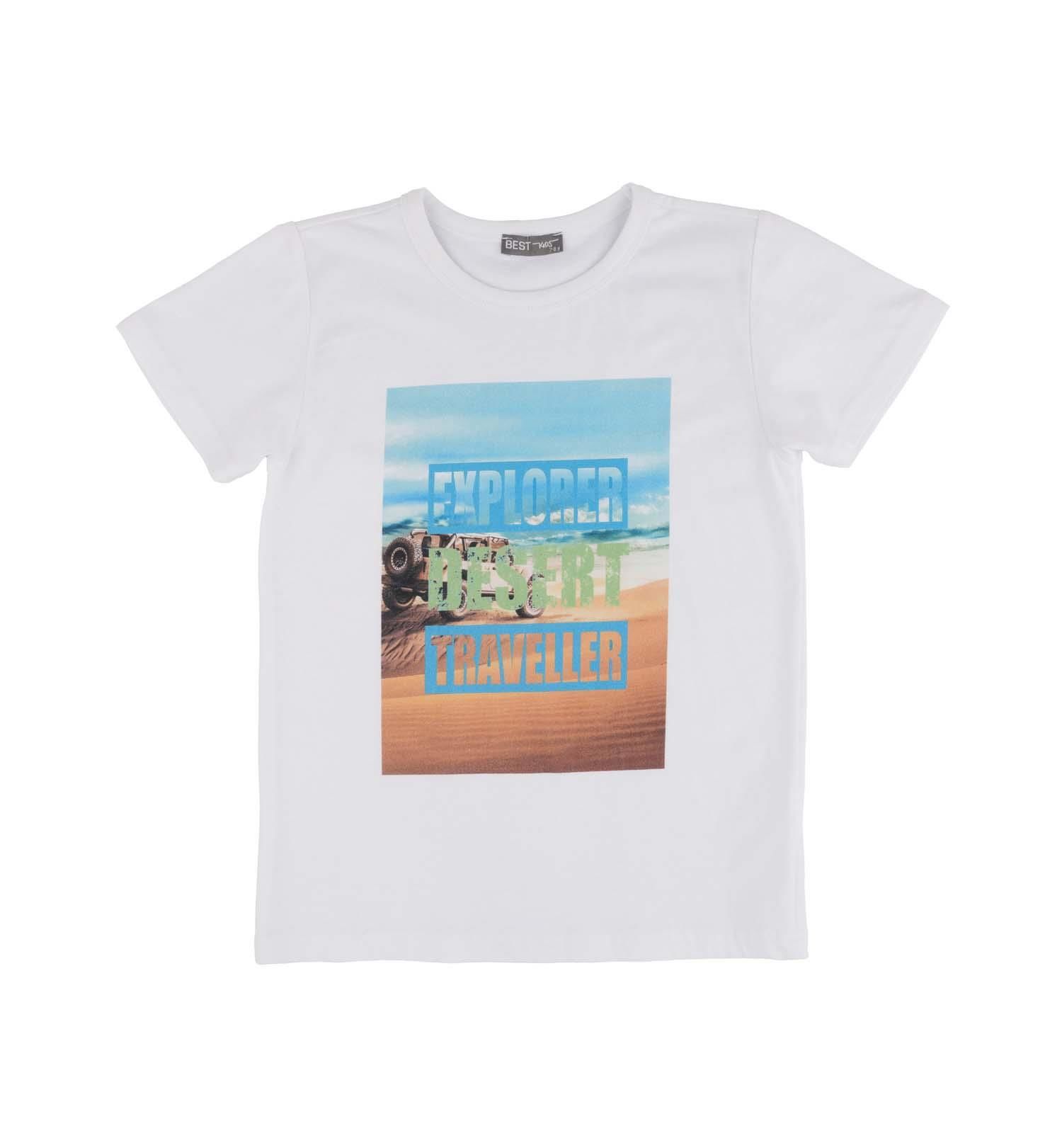 ERKEK ÇOCUK BASKILI T-SHIRT