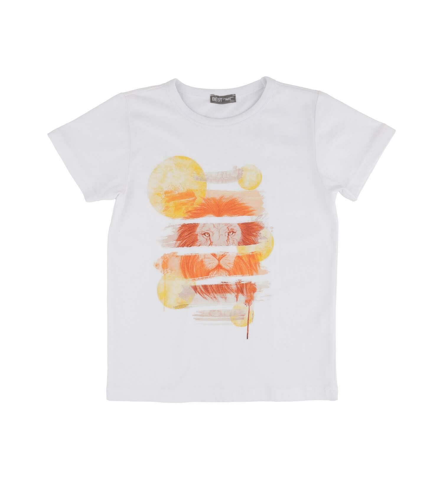 ERKEK ÇOCUK BASKILI T-SHIRT