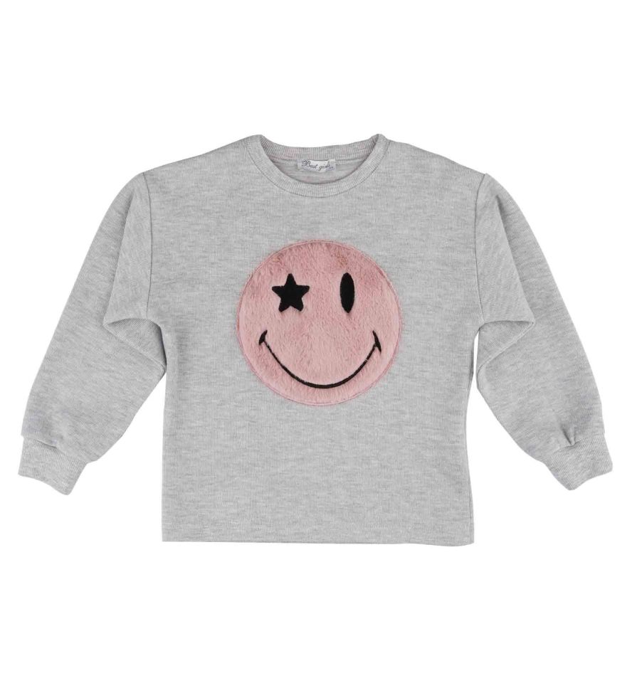 KIZ ÇOCUK BASKILI SWEATSHIRT