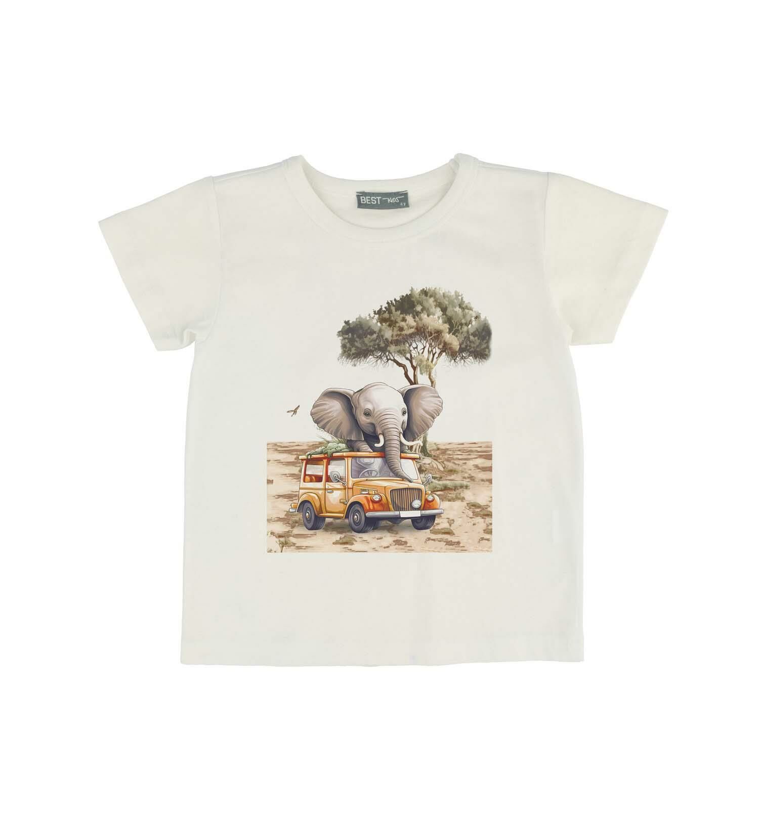 ERKEK ÇOCUK BASKILI T-SHIRT