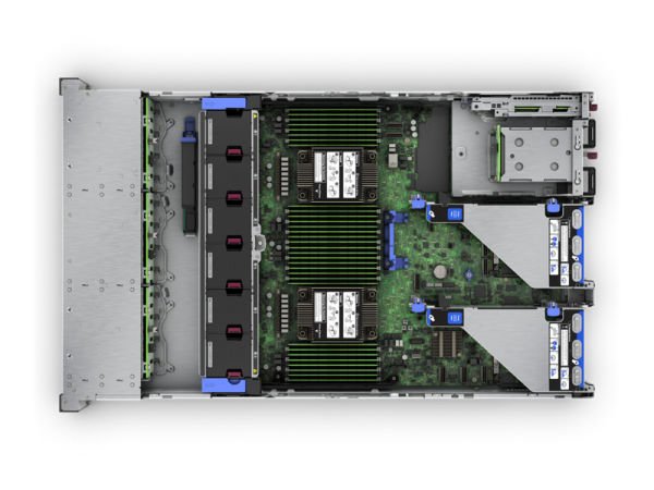 HPE ProLiant DL380 Gen11 4410Y 2.0GHz 12-core 1P 32GB-R MR408i-o NC 8SFF 1000W PS Server - P52560-421