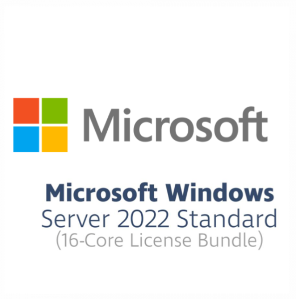 Windows Server 2022 Standard - 16 Core License Pack DG7GMGF0D5RK0005CO