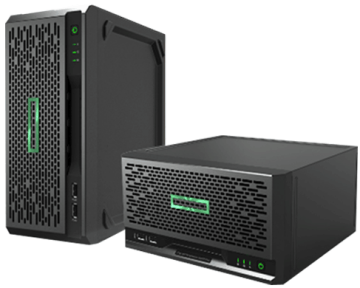 HPE Micro Server Gen10 E-2224 16GB DDR4 2x1TB SATA 7.2K (4x3.5'') NHP S100i 180W External PSU + HPE Windows Server Essentials 2022 ROK