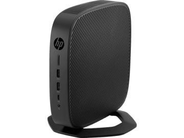 HP Thin Client T640 AMD Ryzen™ R1505G with Radeon™ Vega 3 Graphics 8GB DDR4 64 GB M.2 eMMC Intel 9260 Wireless Thinpro 12HE36EA