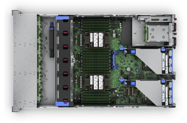 HPE Srv DL380 Gen11 1*Xeon Silver 4410Y (12C/2.0GHz) 32GB DDR5 2x960GB HPE SSD (8x2.5”) MR408i o/4GB 4x1GbE ILO Std. 2x1000W PSU 2U Rack