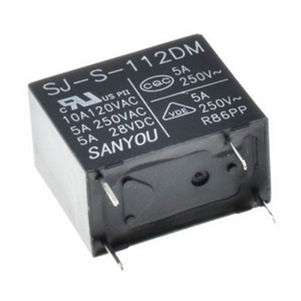 SJ-S-112DM 4 Pinli Elektromanyetik Güç Rölesi Fiyatı - Merter Elektronik