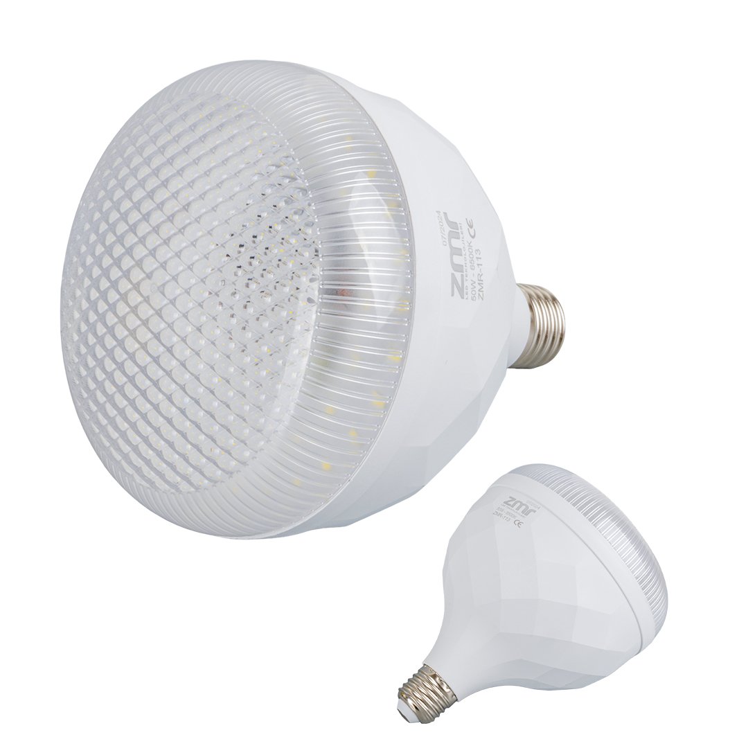 ZMR ZMR 113 B.65 50W Kristal Caml T Bulb Beyaz Led Ampul E27 6500K 15X19mm