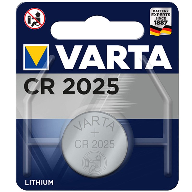 Varta CR 2025 3 Volt Tekli Lityum Pil Fiyatı Merter Elektronik