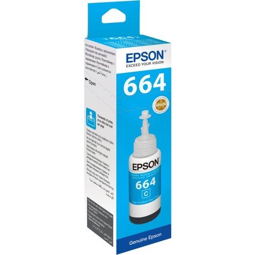EPSON T6642 MAVİ MÜREKKEP KARTUŞU ( C13T66424A ) 70ml