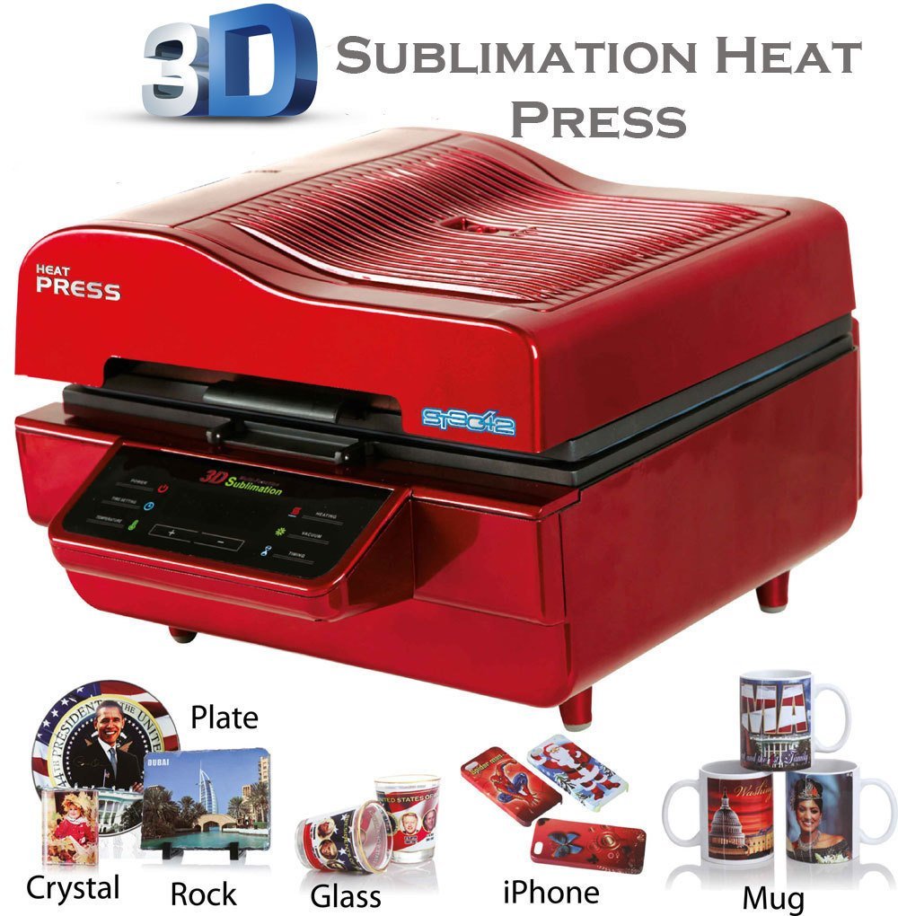 3D Sublimasyon Baskı Press Makinası