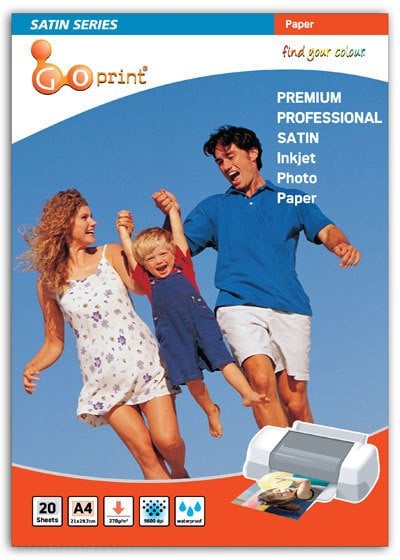 Goprint SATIN Serisi Premium Ultra Mat A4 Fotoğraf Kağıdı 270gr 20 Yaprak