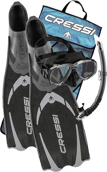Pluma Maske & Palet & Snorkel Set