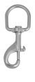 T06143 SS bolt snap 100 mm - D type eye