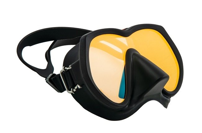 T05060-01 Frameless Süper View, Brightening Yellow Glass, Maske  Black