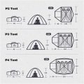 NH18Z033-P  Sky Lite 2021 3 Kişilik Kamp Çadırı