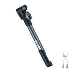 Giyo GP-991 Göstergeli Pompa 120 PSI Gri/Siyah