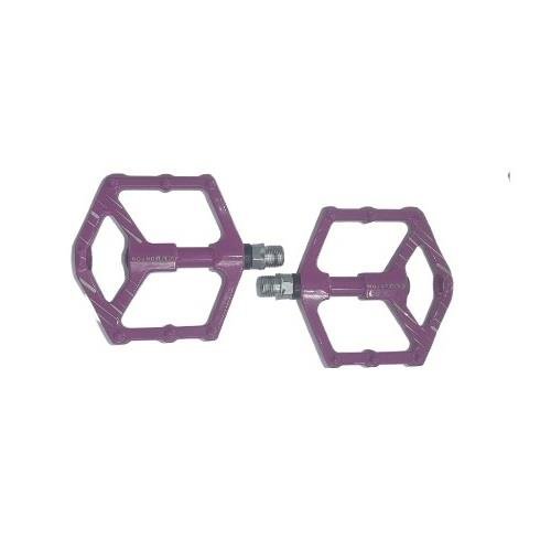 ZedOnyon Geniş Platformlu Rulmanlı Pedal Mor