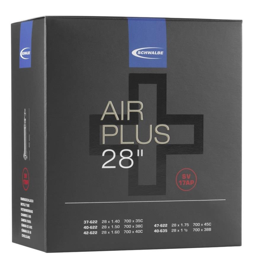 Schwalbe Air Plus İç Lastik 700X35-45 ( SV17AP ) E-Bike İç Lastik İnce Sibop 40 mm