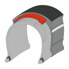 Rubena/Mitas Flash Zırhlı Dış Lastik 700x28C APS+RS