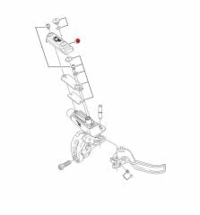 Shimano Deore BL-M566 Disk Fren Kolu Rezervuar Kapağı Sol