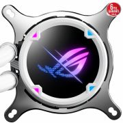 ASUS ROG STRIX LC II 240 ARGB AURA SYNC RGB 120MM*2 ADRESLENEBİLİR RGB FAN CPU SIVI SOĞUTUCUSU BEYAZ V3