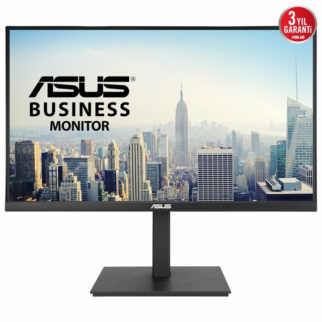 ASUS VA27ACFSN 27 IPS 2K FREESYNC 2560 x 1440 5MS 100HZ DP HDMI USB-C USB MM VESA 3YIL RJ45 EYECARE FLICKER-FREE CERCEVESIZ DUSUK MAVI ISIK Monitör