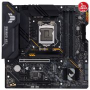 ASUS TUF GAMING B560M-PLUS INTEL B560 LGA1200 DDR4 5000 DP HDMI 2X M2 USB3.2 AURA RGB 2.5GB MATX 128GB’A KADAR RAM DESTEĞİ İKİ YÖNLÜ AI SES ENGELLEYİCİ MİC.