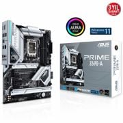 ASUS PRIME Z690-A Intel Z690 LGA1700 DDR5 6000 DP HDMI 3x M2 USB3.2 AURA RGB 2.5Gbit LAN ATX PCIe5.0, 16+1 Güç Aşaması, İki Yönlü AI Ses Engelleyici Mik.