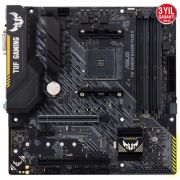 ASUS TUF GAMING B450M-PLUS II AMD B450 AM4 DDR4 4400 DP HDMI M2 USB3.2 AURA RGB mATX 128GBa kadar ram desteği AI Ses Engelleyici Mic. Desteği