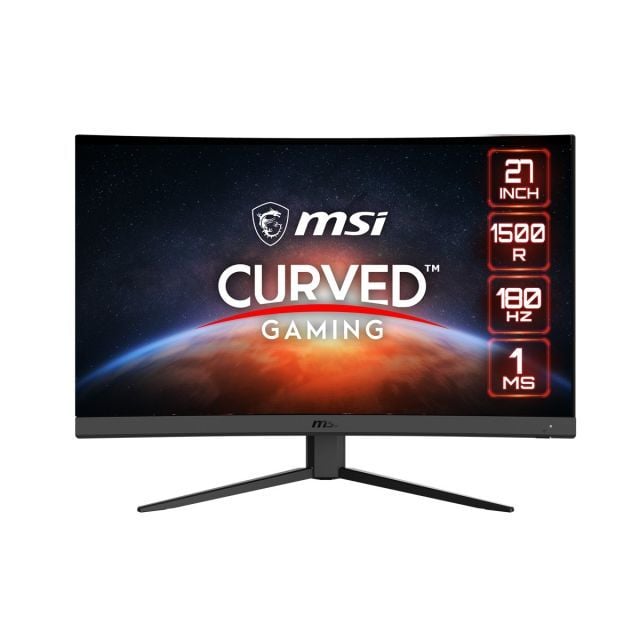 MSI G27C4 E3 27 CURVE 1500R VA 1920x1080 (FHD) 16:9 180HZ 1MS ADAPTIVE-SYNC GAMING MONITOR