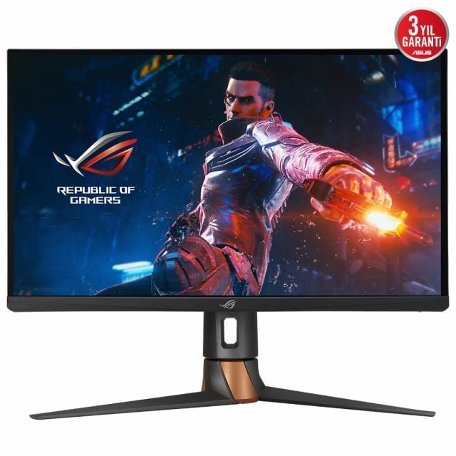 ASUS ROG SWIFT PG27AQN 27 GAMING G-SYNC 2560 x 1440 QHD 1MS 360HZ 3X HDMI 1X DP DISPLAY HDR 600