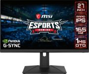 MSI 27 OPTIX G273QPF FLAT RAPID IPS 2560X1440 (WQHD) 16:9 165HZ 1MS G-SYNC COMPATIBLE GAMING MONITOR