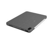 LOGITECH COMBO TOUCH İPAD AİR 10.5 İNÇ 4. NESİL İLE UYUMLU ÇOK YÖNLÜ KLAVYELİ KILIF - GRİ920-010270
