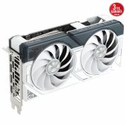 ASUS GEFORCE RTX 4060 TI DUAL RTX4060TI O8G-WHITE 8GB GDDR6 128bit OC HDMI 3xDP RGB DLSS3 EKRAN KARTI