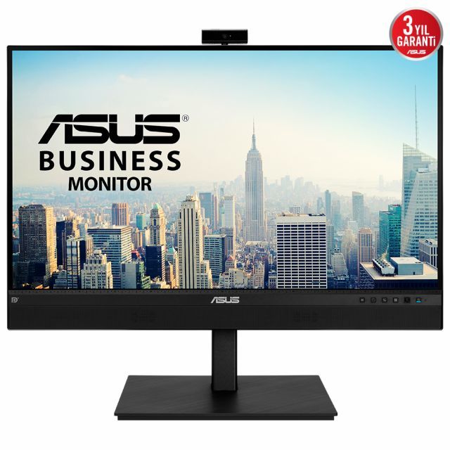 ASUS BE27ACSBK 27 2K IPS WEBCAM 2560x1440 5MS DP HDMI USB-C MM 3YIL CERCEVESIZ FLICKER-FREE DUSUK MAVI ISIK MONİTÖR