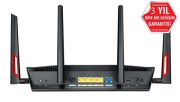 ASUS DSL-AC88U DUAL BAND-GAMİNG-AİPROTECTİON-TORRENT-BULUT-DLNA-4G-VPN-ADSL-VDSL-FİBER-MODEM ROUTER