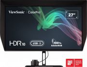 VIEWSONIC VP2786-4K PROFESYONEL MONITOR 27 5MS 60HZ NANO IPS 3840X2160 4K 350 HDMI DP USB TYPE C ADOBE RGB 16:9 20M:1 1.07B HOPARLOR 4 KENAR CERCEVESIZ KALIBRASYON FLICKER FREE MAVI ISIK FILTRESI TILT SWIVEL PIVOT YUKSEKLIK AYARI VESA ENERGY STAR EPEAT