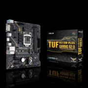 ASUS TUF H310M-PLUS GAMING R2.0 Intel H310 LGA1151 DDR4 2666 HDMI DVI M2 USB3.1 AURA RGB mATX