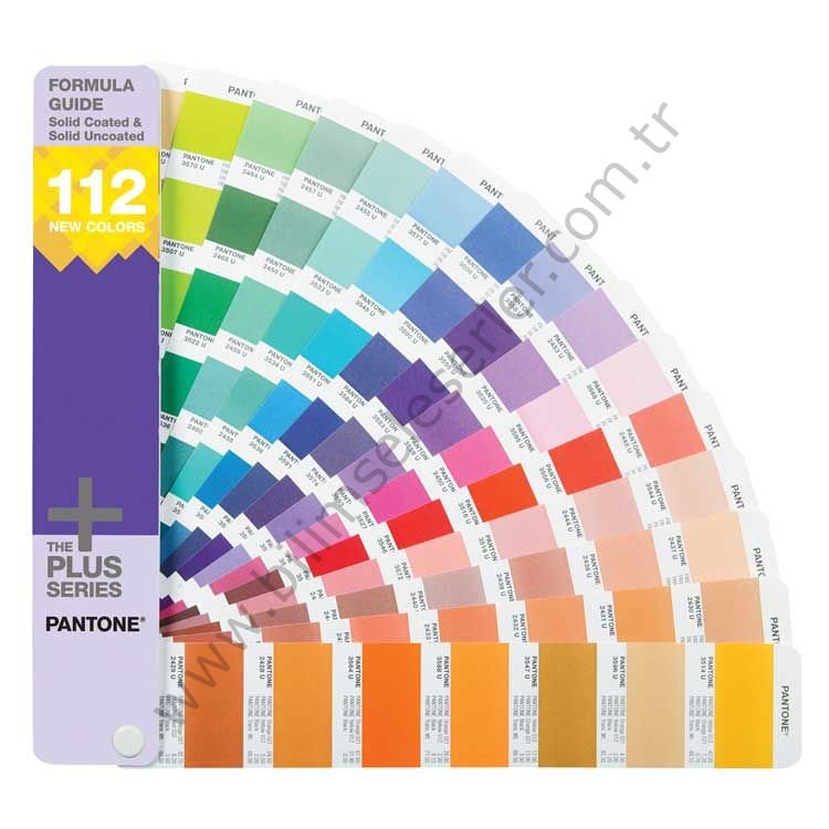 Pantone Formula Guide 112 Yeni İlave Renkler GP1601-SUPL