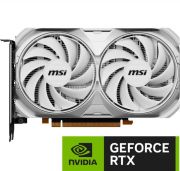 MSI VGA GEFORCE RTX 4060 VENTUS 2X WHITE 8G OC RTX4060 8GB GDDR6X 128B DX12 PCIE 4.0 X16 (3XDP 1XHDMI)