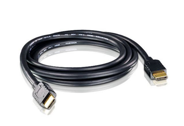 ATEN 2L-7D02H 1.8M HDMI KABLO M/M 30AWG GOLD BLACK