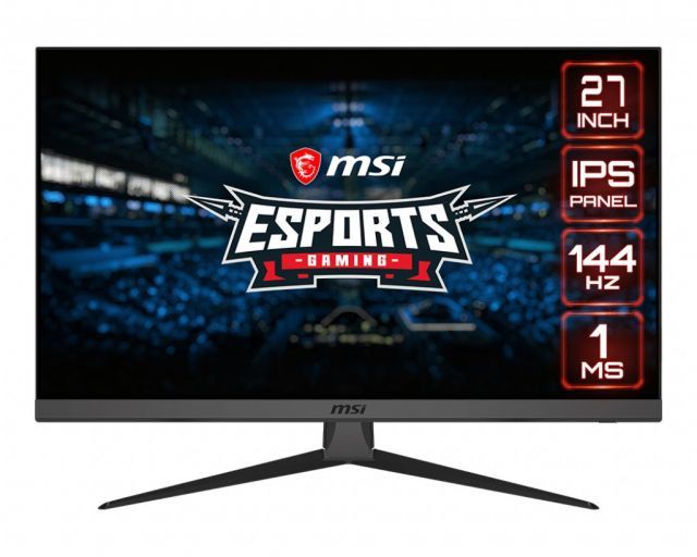 27 MSI OPTIX G272 FLAT IPS 1920X1080 (FHD) 16:9 144HZ 1MS FREESYNC PREMIUM GAMING MONITOR