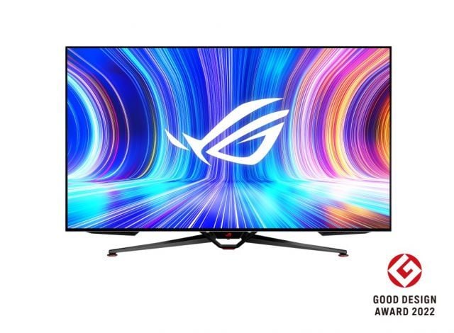 ASUS ROG SWIFT PG48UQ 47.5 OLED GAMING GSYNC UYUMLU HDR 3840x2160 0.1MS 138HZ DP HDMI USB MM VESA 2YIL EYECARE FLICKER-FREE DCIP3 10BIT MONITOR