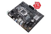 ASUS PRIME H310M-E R2.0 Intel H310 LGA1151 DDR4 2666 HDMI VGA M2 USB3.1 LED mATX Win7 + Win10 destekli