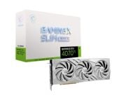 MSI VGA GEFORCE RTX 4070 TI GAMING X SLIM WHITE 12G RTX4070 TI 12GB GDDR6X 192B DX12 PCIE 4.0 X16 (3XDP 1XHDMI)
